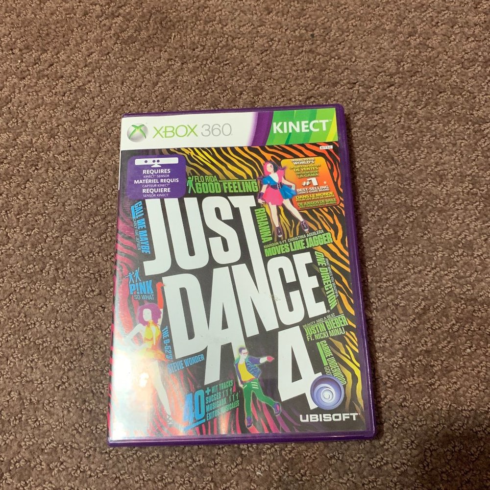 Just Dance 4  Xbox 360 game (3 for $20)